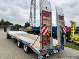 FLIEGL DTL 300 3-Achs Tieflader Agrar Greenl. Hydraulik