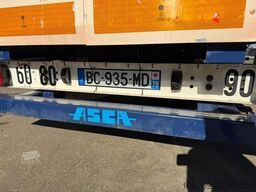 ASCA DEMICO C219BA 19T - 2-axles PLATFORM + TWISTLOCKS - WI...