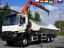 Renault K380 6x4 / FASSI F175 crane 7.85 t