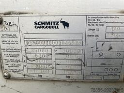 Schmitz SCS 24/L Tautliner / SAF Axles / Discbrakes / N...