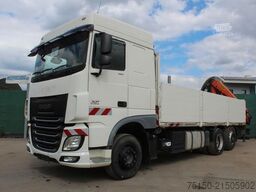 DAF XF 460 6x2 KRAN PALFINGER 18002 Funkfern Nr: 051