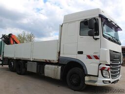 DAF XF 460 6x2 KRAN PALFINGER 18002 Funkfern Nr: 051