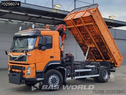 Volvo FM 340 FM 4X4 4x4 Crane Palfinger PK10501 Tippe...
