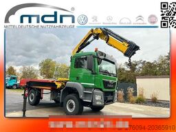 MAN TGS 18.500 4x4 KRAN 15m FUNK AHK single bereift