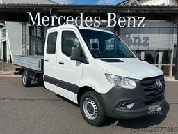 Flatbed Truck Double Cab Mercedes-Benz Sprinter 317 CDI 4325 DoKa Klima AHK Stdheiz