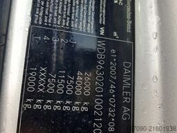 MERCEDES-BENZ Actros 2551L Solo Giga Lenkachse 6x2/4