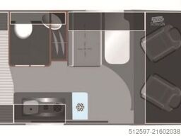 ROADFANS Hopper 600 Active Markise,Rahmenfenster,Alufelge