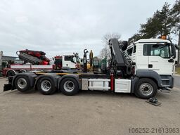 MAN TGS 35.400 8x4 HOOKLIFT + CRANE HIAB 244 EP-4 H...