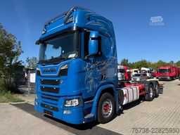 SCANIA R520 6X2*4 Fahrgestell V8/LENKACHSE/Retrader/Alu
