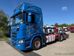 SCANIA R520 6X2*4 Fahrgestell V8/LENKACHSE/Retrader/Alu