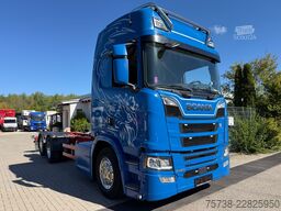 SCANIA R520 6X2*4 Fahrgestell V8/LENKACHSE/Retrader/Alu