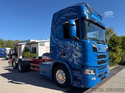 SCANIA R520 6X2*4 Fahrgestell V8/LENKACHSE/Retrader/Alu