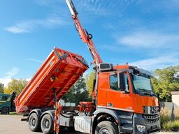 MERCEDES-BENZ Arocs 2642 6x4 Meiller Kipper KRAN FUNK