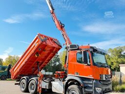 MERCEDES-BENZ Arocs 2642 6x4 Meiller Kipper KRAN FUNK