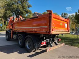 MERCEDES-BENZ Arocs 2642 6x4 Meiller Kipper KRAN FUNK