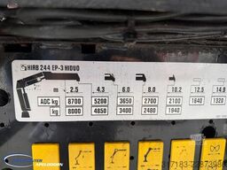 DAF CF 85.360 Euro 5, HIAB 244 EP-3 Hiduo, Stuuras