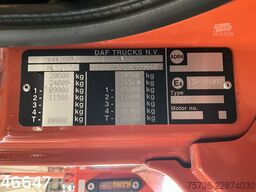 DAF FA 75 CF 360 VDP 8m³ kolkenzuiger Just 109.822 km!