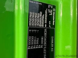 MERCEDES-BENZ Actros 1841 AS 4x4 MP3 / BLATT / 3 x Pedal