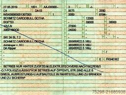 SCHMITZ CARGOBULL SKI 24 SL 7.2 / Alu-Felgen / Liftachse