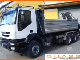 Iveco TRAKKER 380T45 / 6x4/TÜV/Euro 5/HIAB 166 ES-4/MEILLER