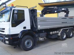 Iveco TRAKKER 380T45 / 6x4/TÜV/Euro 5/HIAB 166 ES-4/MEILLER