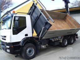 Iveco TRAKKER 380T45 / 6x4/TÜV/Euro 5/HIAB 166 ES-4/MEILLER
