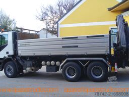 Iveco TRAKKER 380T45 / 6x4/TÜV/Euro 5/HIAB 166 ES-4/MEILLER