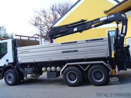 Iveco TRAKKER 380T45 / 6x4/TÜV/Euro 5/HIAB 166 ES-4/MEILLER