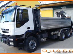 Iveco TRAKKER 380T45 / 6x4/TÜV/Euro 5/HIAB 166 ES-4/MEILLER