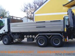 Iveco TRAKKER 380T45 / 6x4/TÜV/Euro 5/HIAB 166 ES-4/MEILLER