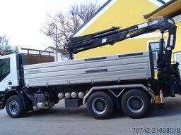 Iveco TRAKKER 380T45 / 6x4/TÜV/Euro 5/HIAB 166 ES-4/MEILLER