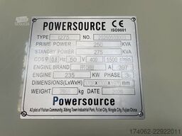 Iveco C9TE2 – 275 kVA Generator – DPX-19794.1