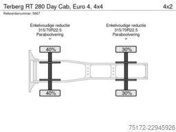 Terberg RT 280 Day Cab, Euro 4, 4x4