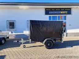 Saris DV 135 mit Hochplane black  hochwertig gebremst direkt von ANHÄNGERWIRTZ online