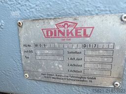 Mercedes-Benz Actros 1843 + Dinkel DTSAV 28000KG Dieplader