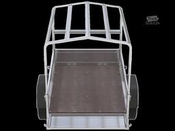 Unitrailer 150 Kipp mit Hochplane