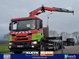 SCANIA P410 CNG,FASSI F235
