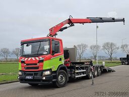 SCANIA P410 CNG,FASSI F235