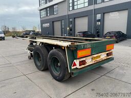 Groenewegen Container Chassis / 20 FT / BPW / Double Tyres