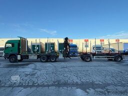 MAN TGS 26.440 6x4 Kurzholzzug Palfinger SägeGreifer