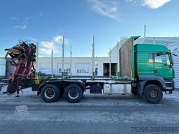 MAN TGS 26.440 6x4 Kurzholzzug Palfinger SägeGreifer