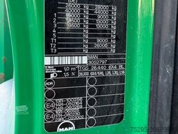 MAN TGS 26.440 6x4 Kurzholzzug Palfinger SägeGreifer