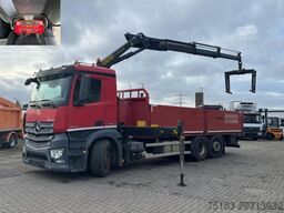 MERCEDES-BENZ Antos 2542 6x2 Pritsche Kran Palfinger PK 18002.