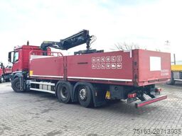 MERCEDES-BENZ Antos 2542 6x2 Pritsche Kran Palfinger PK 18002.