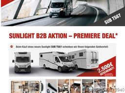 SUNLIGHT SUB T S 67 ab 52.499¤**perfekte Vermietfahrzeug*