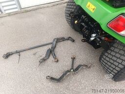 John Deere X758 Kleintraktor Allrad Mähwerk Diesel FZW