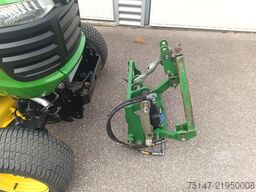 John Deere X758 Kleintraktor Allrad Mähwerk Diesel FZW