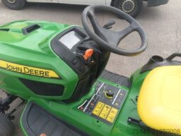 John Deere X758 Kleintraktor Allrad Mähwerk Diesel FZW
