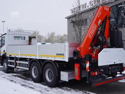 Mercedes-Benz Arocs 2633 flatbed truck / Crane FASSI