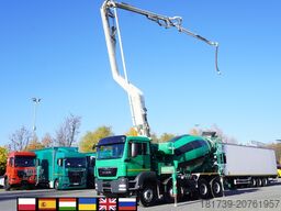 MAN TGS 35.480 8x4 Concrete Mixer Pump truck